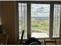 Stunning view from the window showing a rolling countryside with fields and distant buildings at 7934 S 600 W, Edinburgh, IN 46124