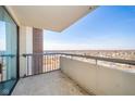 Private balcony with city views at 4000 N Meridian St # 14A, Indianapolis, IN 46208