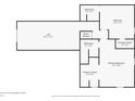 Second floor plan featuring loft, bedrooms, bathrooms and primary closet at 5060 Staughton Dr, Indianapolis, IN 46226