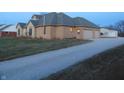 House exterior and attached garage at 7099 S 1100 W, Jamestown, IN 46147