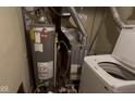 Close up of water heater, furnace and washing machine at 2301 S Vine St, Muncie, IN 47302