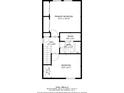 Two-bedroom floor plan, 1098 sq ft at 5619 N Rural St, Indianapolis, IN 46220
