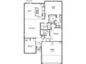 Three bedroom, two bath home with two-car garage at 1902 Black Oak Dr, Shelbyville, IN 46176