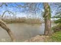 Scenic river view framed by trees, showcasing waterfront beauty with a tranquil atmosphere at 2230 E 75Th St, Indianapolis, IN 46240