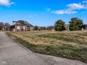 House with a long driveway and large backyard at 8152 Cottonwood Dr, Martinsville, IN 46151