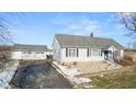 House with attached two-car garage and paved driveway at 5920 E Neitzel Rd, Mooresville, IN 46158