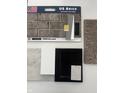 Image showcasing home design options, including brick, cabinets, and flooring at 1175 Bevy Blvd, Danville, IN 46122