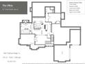 Basement floor plan featuring a game room, hangout room, and ample storage space for a versatile living area at 1461 Chatham Ridge Ct, Westfield, IN 46074