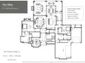 Detailed floor plan showcasing a spacious layout with six bedrooms, a great room, and a primary suite at 1461 Chatham Ridge Ct, Westfield, IN 46074
