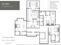 Second-floor layout highlighting bedrooms, bathrooms, and a balcony for Gathering living and relaxation at 1461 Chatham Ridge Ct, Westfield, IN 46074