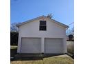 Spacious two-car garage with a window above the doors at 2509 W Euclid Ave, Muncie, IN 47304