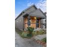 Modern craftsman home with gray siding and wood accents at 617 Marion Ave, Indianapolis, IN 46221