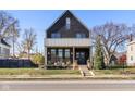 Stylish two-story house with a modern design and landscaping at 1948 Central Ave, Indianapolis, IN 46202