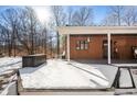 Home exterior showcasing wooden siding and porch at 5155 W Big Hurricane Rd, Martinsville, IN 46151