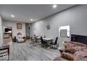 Spacious living area with hardwood floors at 117 N Sheffield Ave, Indianapolis, IN 46222