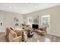 Bright living room featuring a comfortable couch and stylish decor at 3264 Orchard Ave, Indianapolis, IN 46218