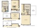 Second floor plan includes owner's suite, loft, and two additional bedrooms at 599 Mccaffrey Cir, Westfield, IN 46074