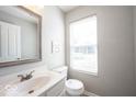 Clean and bright bathroom with updated vanity and fixtures at 12738 Buff Stone Ct, Fishers, IN 46037