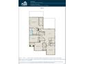 Second floor plan showing bedrooms, bathrooms, and a loft area at 14366 Bishop Birch Pl, Carmel, IN 46074