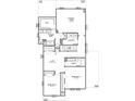 Second-floor plan showing the primary suite, bedrooms, laundry, and loft layout for a home at 15994 Meadow Frost Ct, Fishers, IN 46037