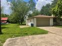 Well-maintained ranch-style home with an attached two-car garage and mature landscaping at 5324 Mann Rd, Indianapolis, IN 46221