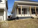 Quaint one-story house with a covered front porch and a compact yard at 1258 W 29Th St, Indianapolis, IN 46208