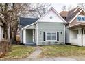 Charming single-Gathering home with a well-maintained lawn and inviting curb appeal at 1133 Olive St, Indianapolis, IN 46203