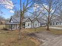 Beautifully maintained house featuring front porch and 3-car garage at 4131 N County Road 500 E, Danville, IN 46122