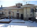 Backyard view with a patio, offering ample space for seating and entertainment, complemented by a well-worn exterior at 1524 S K St, Elwood, IN 46036