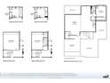 Detailed floor plan showcasing optional bathroom designs, finished basement, and bedroom layouts for a customizable home experience at 16473 Valhalla Dr, Noblesville, IN 46060