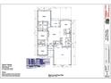 Here is the main level floor plan of this 1,601 square foot house at 4727 Malus Blvd, Anderson, IN 46011