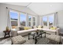 Bright and airy living room with vaulted ceilings and ample natural light at 6723 Collisi Pl, Brownsburg, IN 46112
