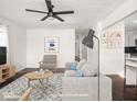 Bright living room featuring stylish furnishings and decor at 1420 E Market St, Indianapolis, IN 46201