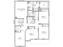 Second-floor floor plan with a loft, four bedrooms, laundry room, and two bathrooms, including a Primary bath at 1942 Black Oak Dr, Shelbyville, IN 46176