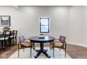 Eat-in dining area, nestled near the kitchen, features a window for natural light at 1434 S Talbott St, Indianapolis, IN 46225