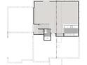 Basement floor plan with a staircase, bathroom and the potential for entertainment at 6783 Renoir Way, Avon, IN 46123