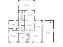 Layout of the floorplan shows an open concept with great flow between rooms at 435 Howard Rd, Greenwood, IN 46142