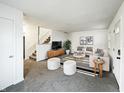 Bright and airy living room with modern decor, plush seating, and stylish accents at 415 W Gimber St, Indianapolis, IN 46225