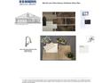 Interior design material selection including flooring, cabinetry, hardware, and paint colors at 1366 Foxtail Ln, Greenwood, IN 46143
