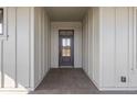 Stylish front entryway featuring a modern door with glass panel and clean lines at 17364 Pinellas Ave, Westfield, IN 46074