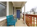 Relaxing covered front porch with seating, perfect for enjoying the outdoors at 1820 E Maryland St, Indianapolis, IN 46201