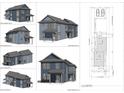 3D architectural renderings presenting a comprehensive view of the home's design and layout at 859 N Oakland Ave, Indianapolis, IN 46201