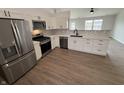 Beautiful kitchen with stainless steel appliances and modern finishes at 2418 Shorewood Dr, Lebanon, IN 46052