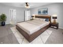 Spacious main bedroom with a comfortable bed, modern decor, and a calm, inviting ambiance at 1059 Sugar Maple Dr, Greenwood, IN 46143