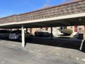 Covered parking with designated spots, providing convenient and protected parking for residents at 1344 Tishman Ln # 1344, Indianapolis, IN 46260