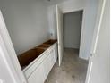 Bathroom vanity with cabinetry, ready for customization and a functional layout at 3328 Stafford St, Sheridan, IN 46069