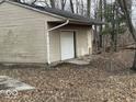 Side view of home's detached one car garage at 4534 N State Road 9, Anderson, IN 46012