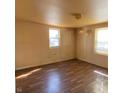 Bedroom with hardwood flooring and neutral paint at 710 E 6Th St, Anderson, IN 46012