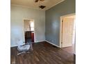 Living Room with hardwood flooring and neutral paint at 710 E 6Th St, Anderson, IN 46012