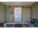 A view of the front porch with visible house number at 3652 Yellow Poplar Ct, Indianapolis, IN 46222